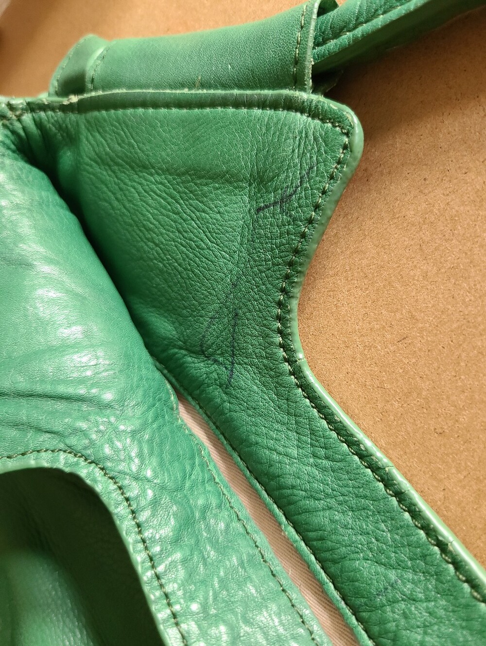 Foley + Corinna Green Leather Shoulder Tote - Picture 13 of 13